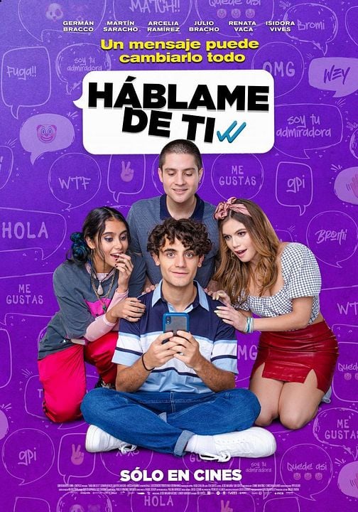 Háblame de ti : Póster