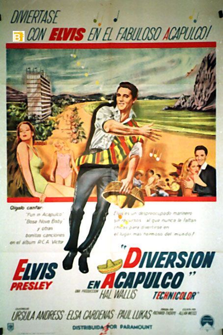 Diversión en Acapulco : Póster