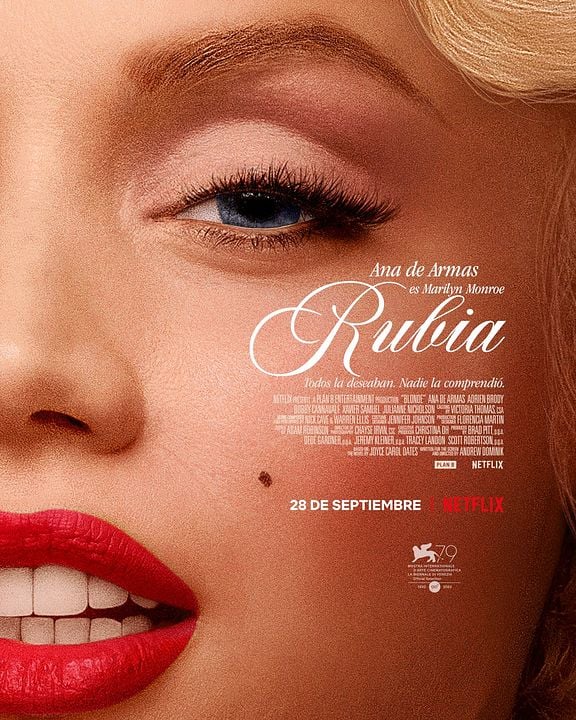 Rubia : Póster