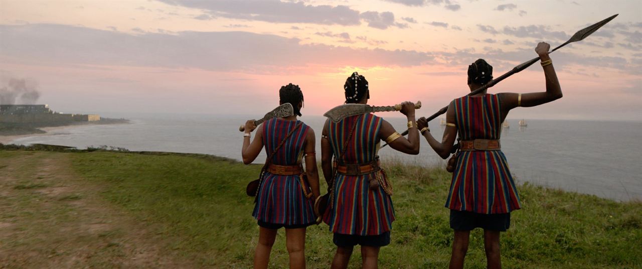 La Mujer Rey : Foto Viola Davis, Sheila Atim, Thuso Mbedu