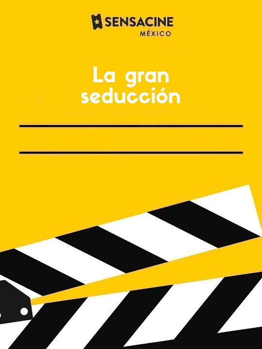 La gran seducción : Póster