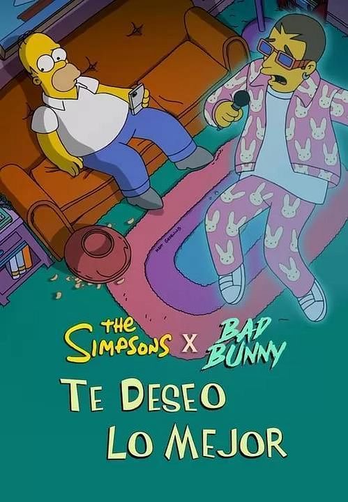 The Simpsons & Bad Bunny: Te deseo lo mejor : Póster
