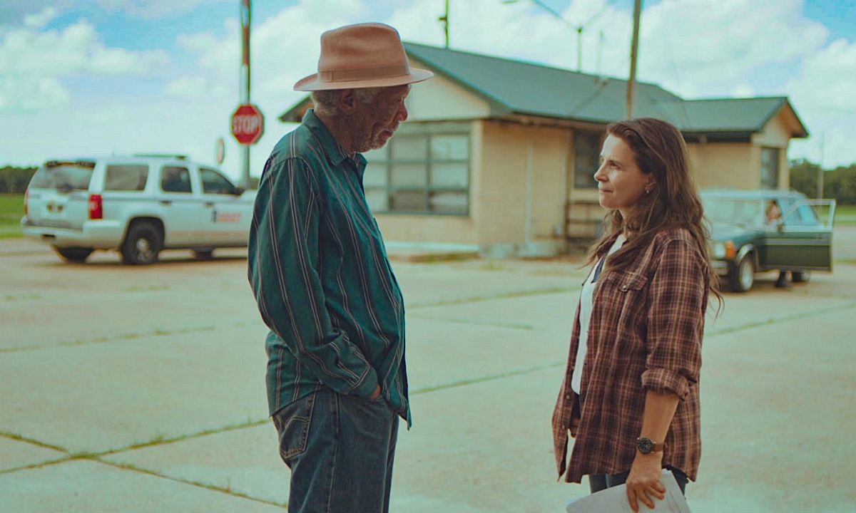 Foto Morgan Freeman, Juliette Binoche