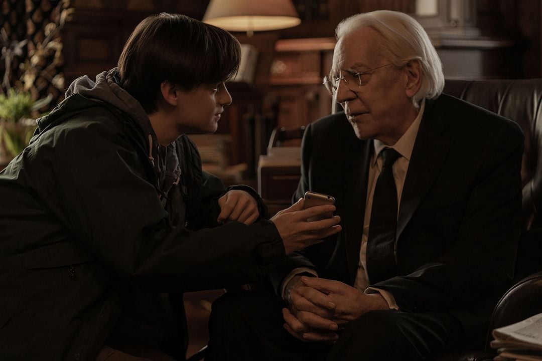 El teléfono del señor Harrigan : Foto Donald Sutherland, Jaeden Martell