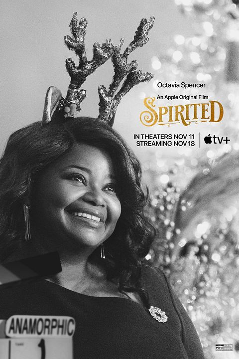 Spirited: el espíritu de las fiestas : Póster