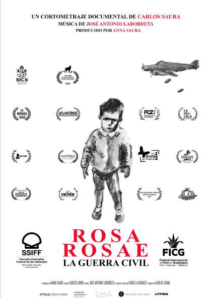 Rosa Rosae. La guerra civil : Póster