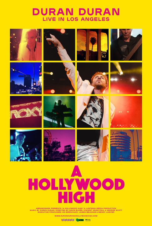 Duran Duran: A Hollywood High : Póster