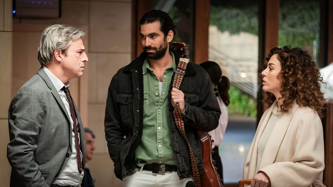 El cuarto pasajero : Foto Ernesto Alterio, Blanca Suárez, Alberto San Juan