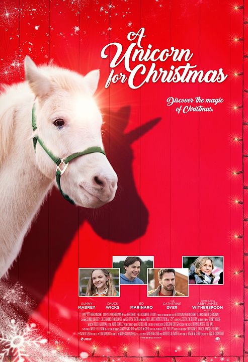 A Unicorn for Christmas : Póster