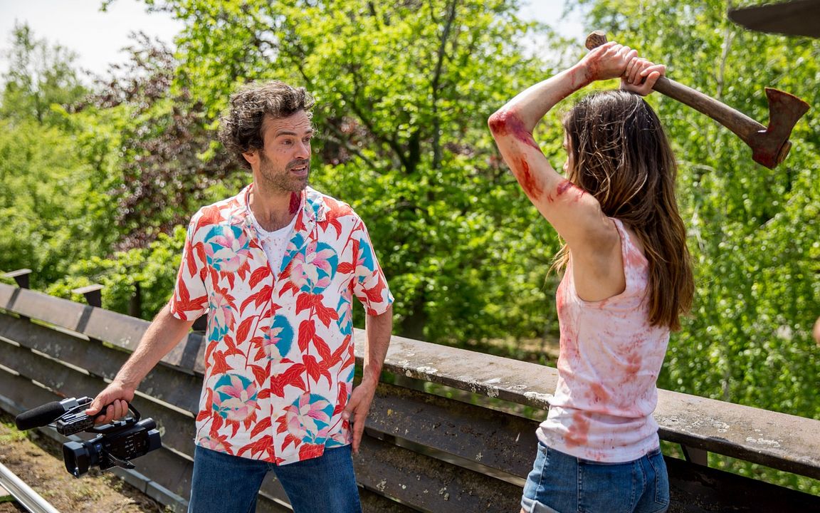 Coupez! : Foto Romain Duris, Matilda Lutz