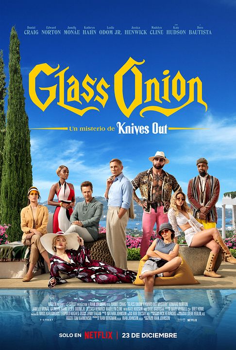 Glass Onion: Un misterio de Knives Out : Póster