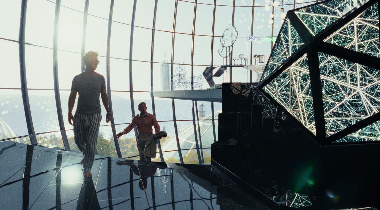 Glass Onion: Un misterio de Knives Out : Foto Edward Norton, Daniel Craig