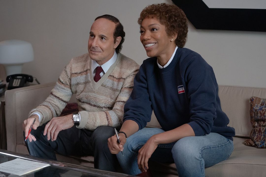 Quiero Bailar Con Alguien: La Historia de Whitney Houston : Foto Stanley Tucci, Naomi Ackie