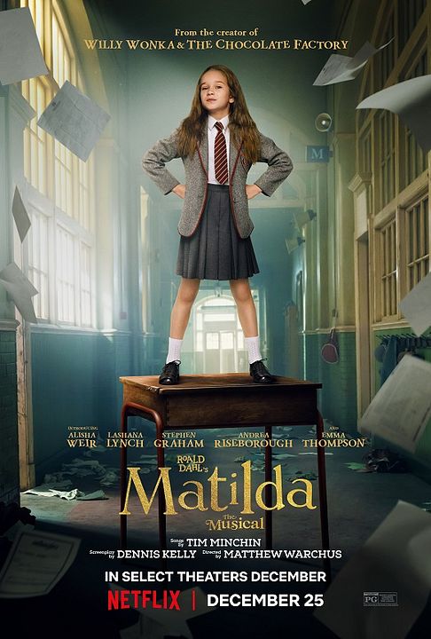 Matilda, de Roald Dahl: El musical : Póster