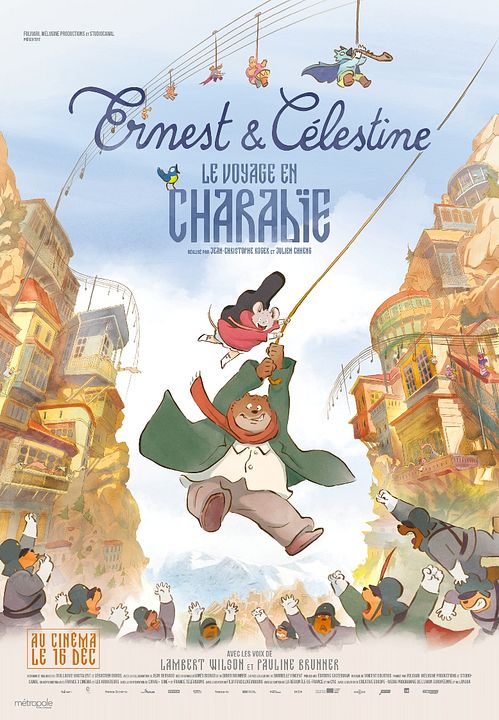 El viaje de Ernest y Célestine : Póster