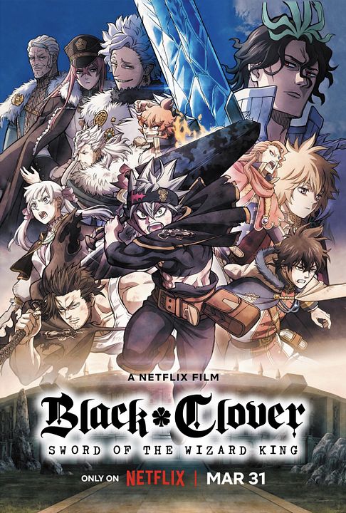 Black Clover: La espada del rey mago : Póster