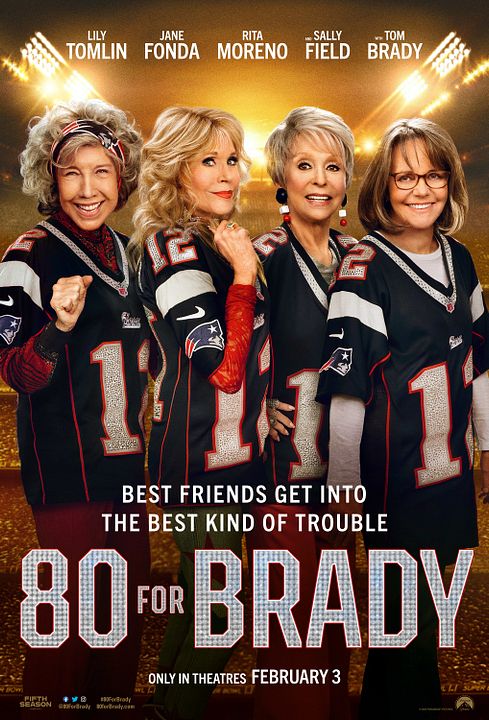 80 for Brady : Póster