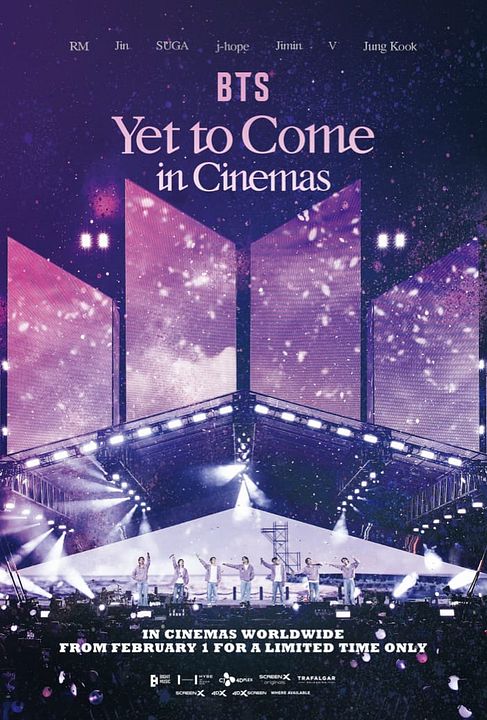 BTS : Yet To Come in Cinemas : Póster