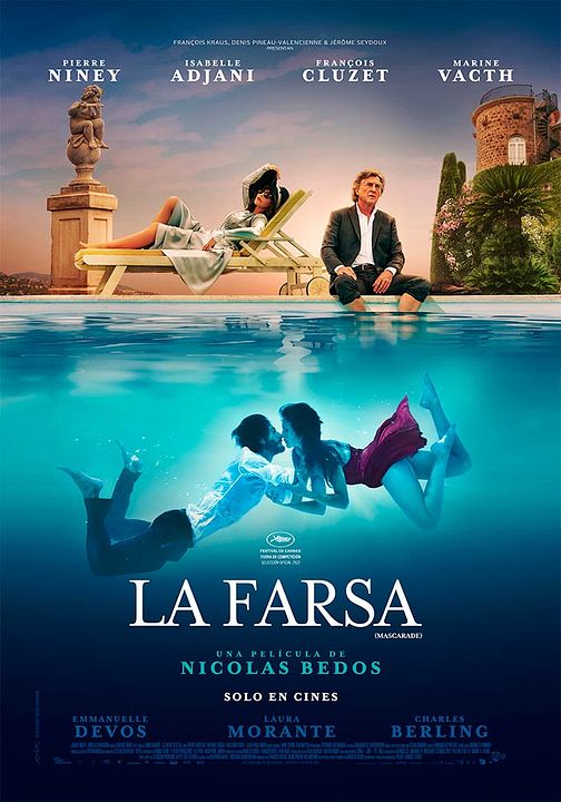 La farsa : Póster