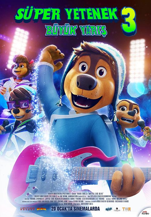 Rock Dog 3: Perreando por un sueño : Póster