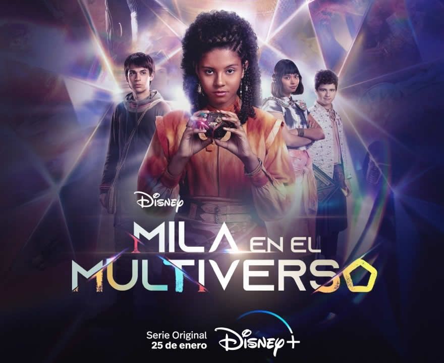 Mila en el multiverso : Póster