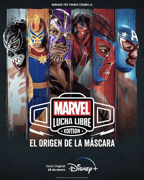 Marvel Lucha Libre Edition: El Origen de la Máscara : Póster