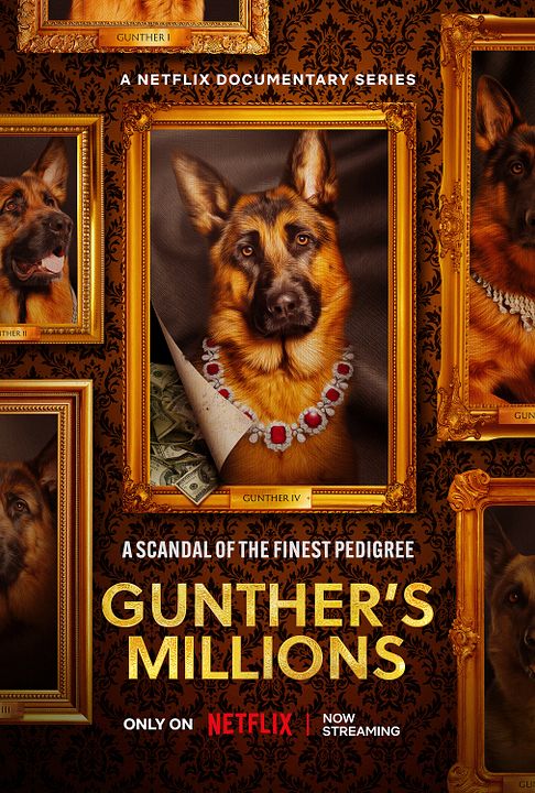 Gunther, el perro millonario : Póster