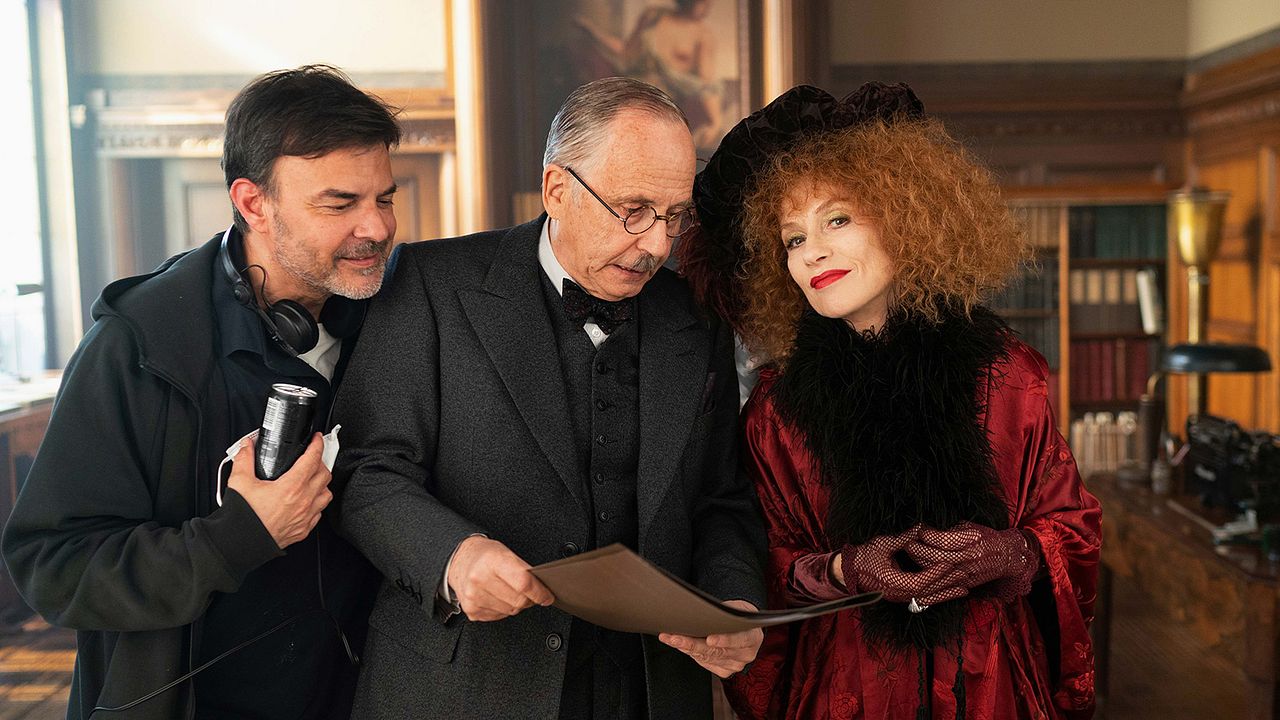 Mi crimen : Foto Isabelle Huppert, François Ozon, Fabrice Luchini