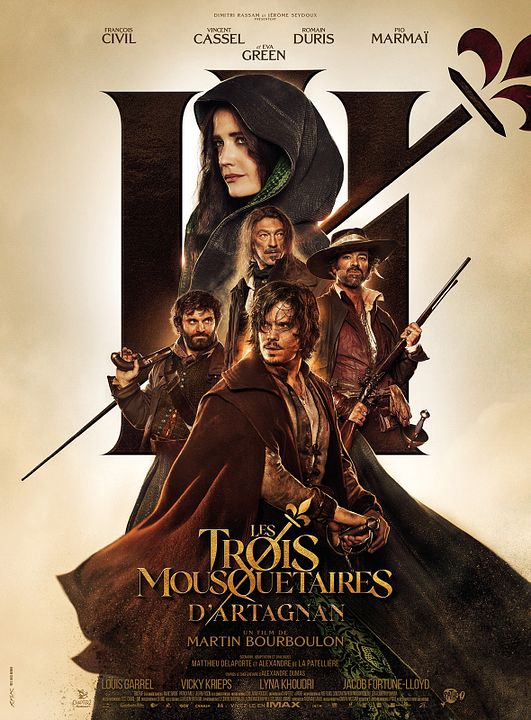 Los tres mosqueteros: D'Artagnan : Póster
