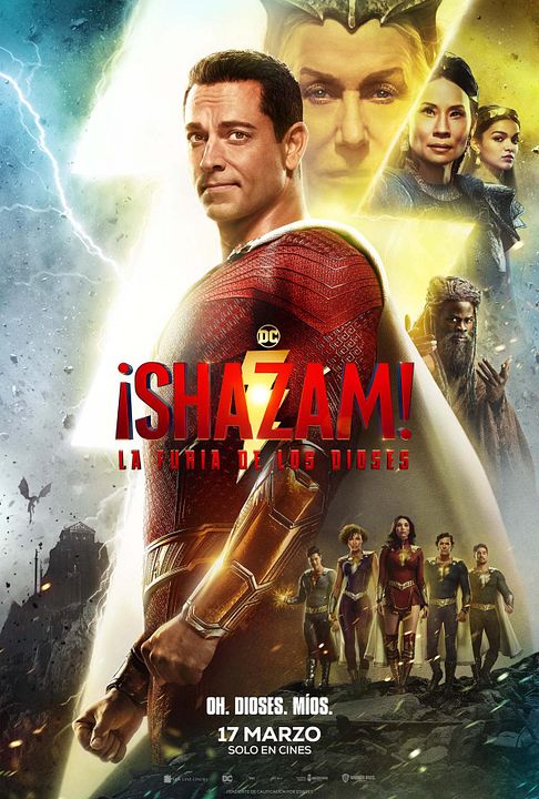 ¡Shazam! La furia de los dioses : Póster