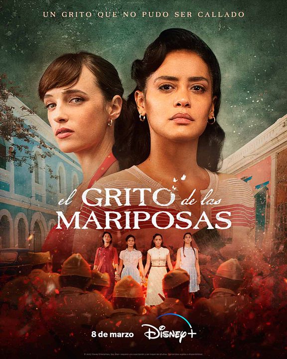 El grito de las mariposas : Póster