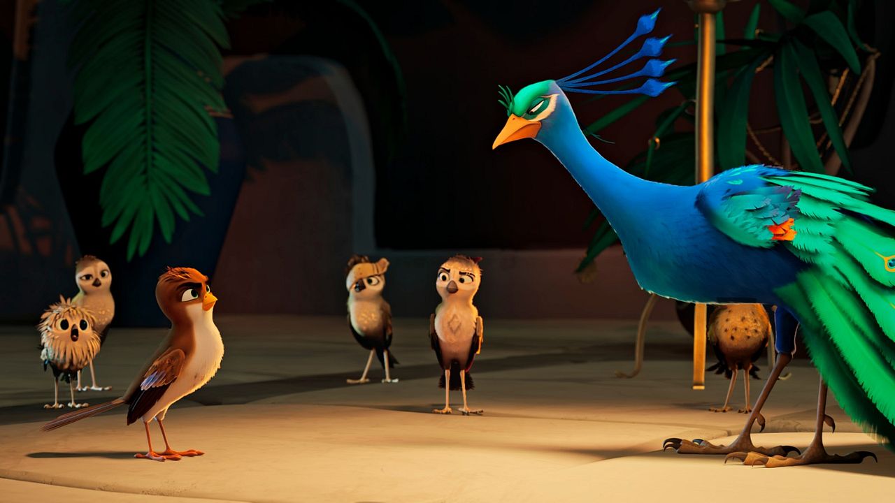 Una Cigüeña En Apuros: La Joya Perdida : Foto