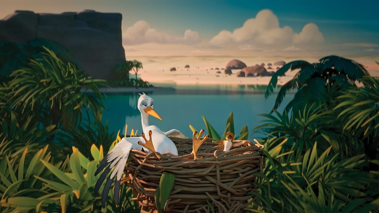 Una Cigüeña En Apuros: La Joya Perdida : Foto