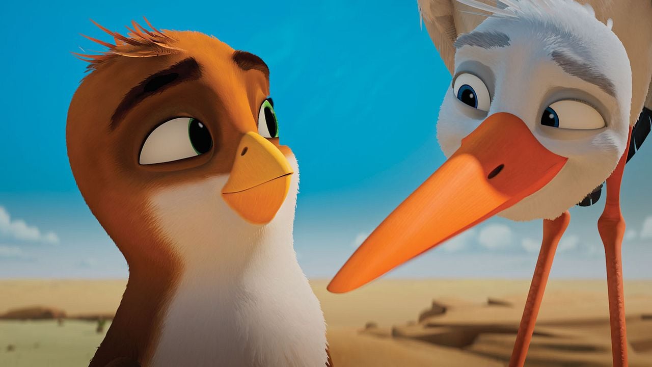 Una Cigüeña En Apuros: La Joya Perdida : Foto