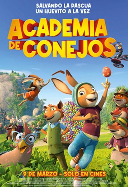 Academia De Conejos : Póster