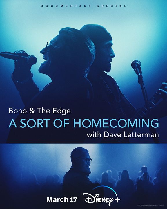 Bono & The Edge: A Sort of Homecoming con Dave Letterman : Póster