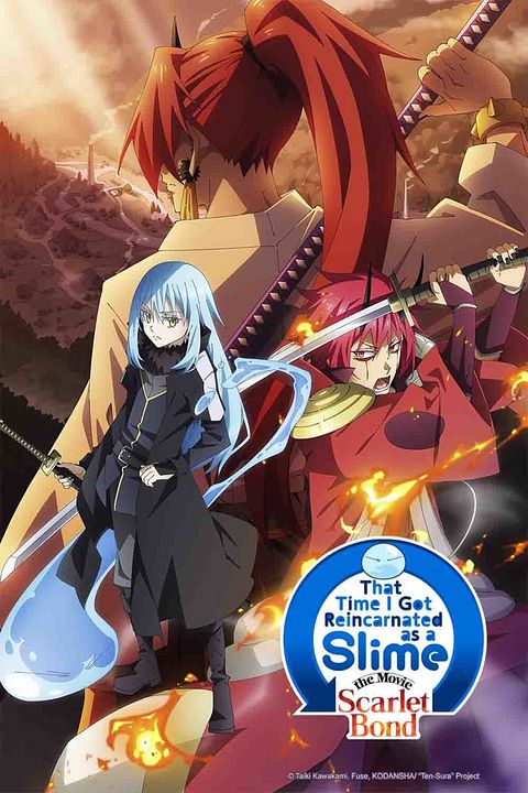 That Time I Got Reincarnated As A Slime: El Vínculo Escarlata : Póster