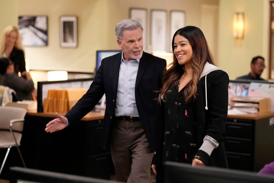 Foto Tony Plana, Gina Rodriguez