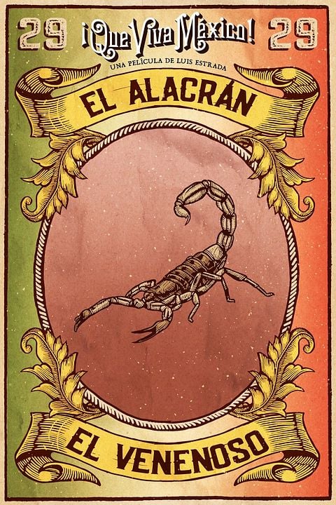 ¡Que viva México! : Póster