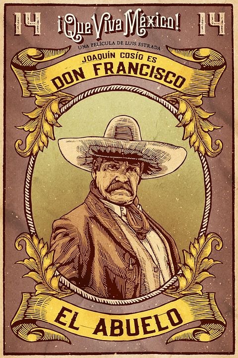 ¡Que viva México! : Póster