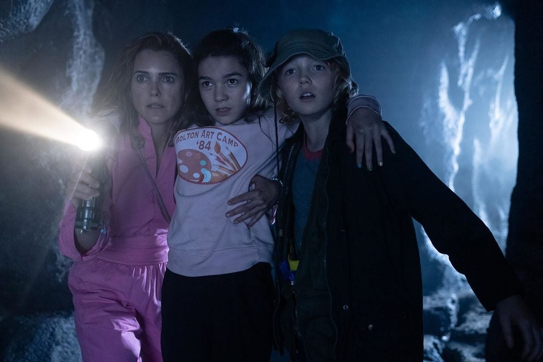 Oso intoxicado : Foto Christian Convery, Keri Russell, Brooklynn Prince