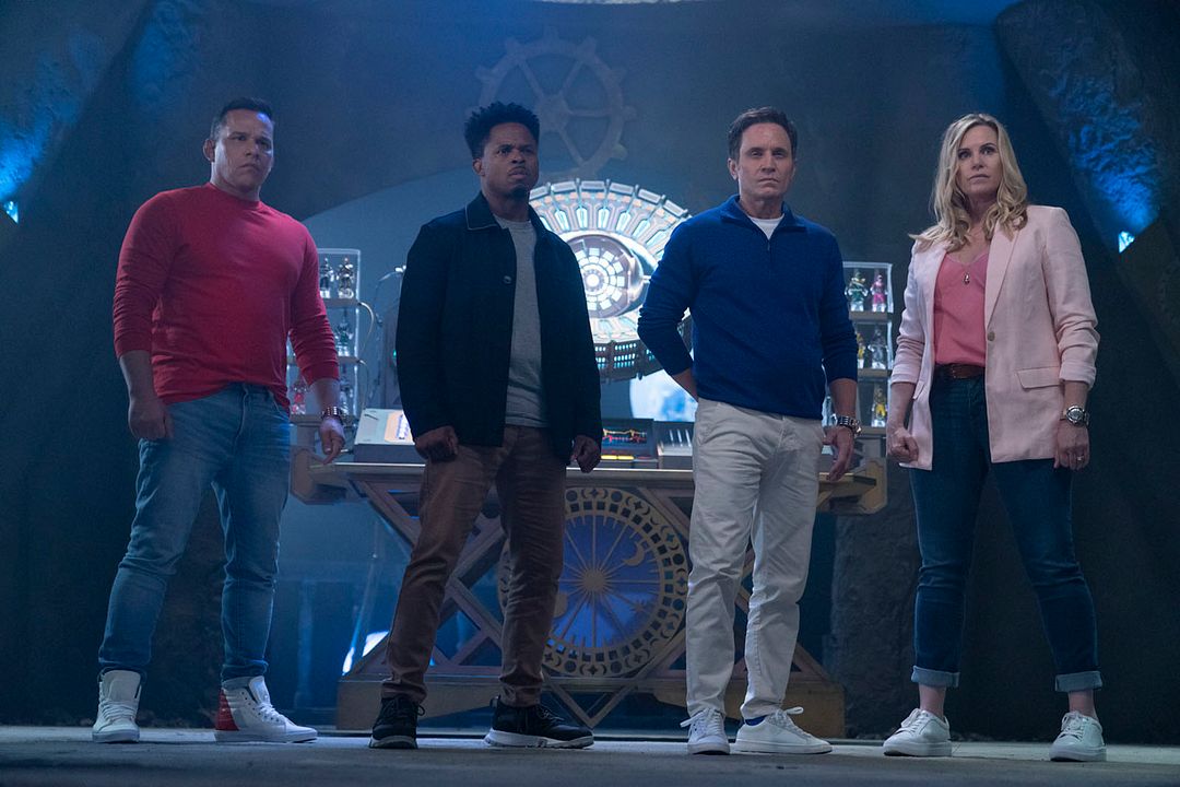 Power Rangers: Ayer, hoy y siempre : Foto Walter Emanuel Jones, David Yost, Catherine Sutherland