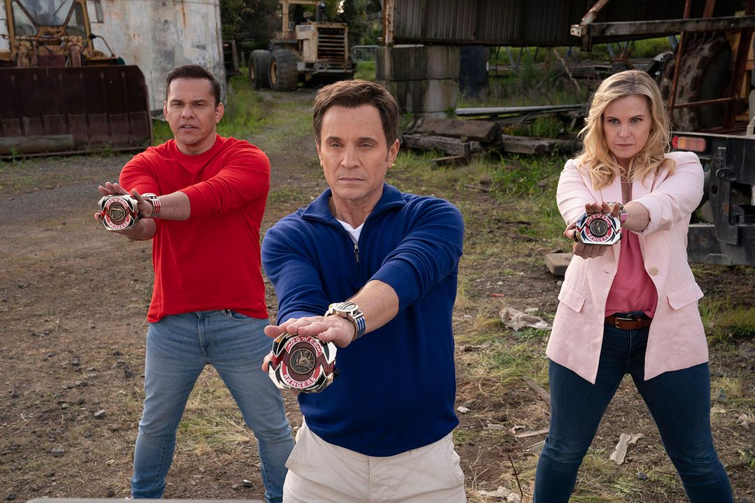 Power Rangers: Ayer, hoy y siempre : Foto David Yost, Catherine Sutherland