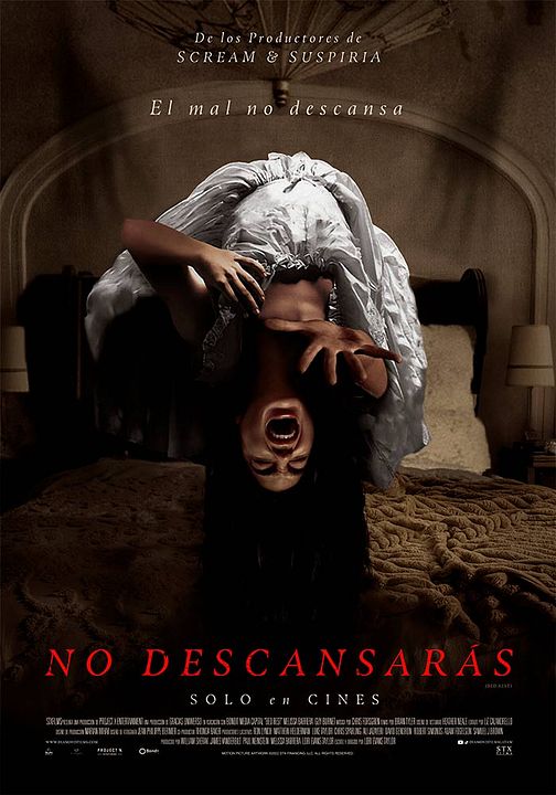 No descansarás : Póster