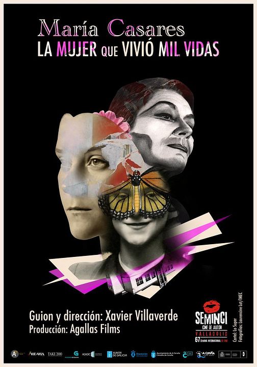 María Casares, la mujer que vivió mil vidas : Póster