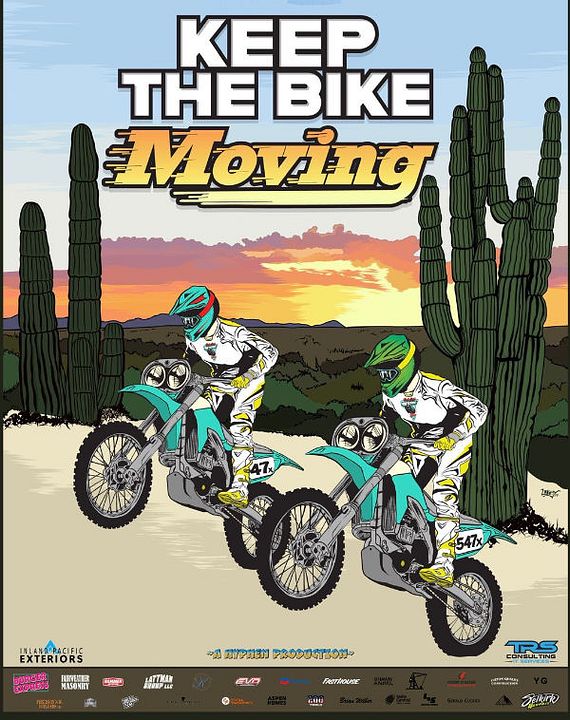 Keep the Bike Moving : Póster