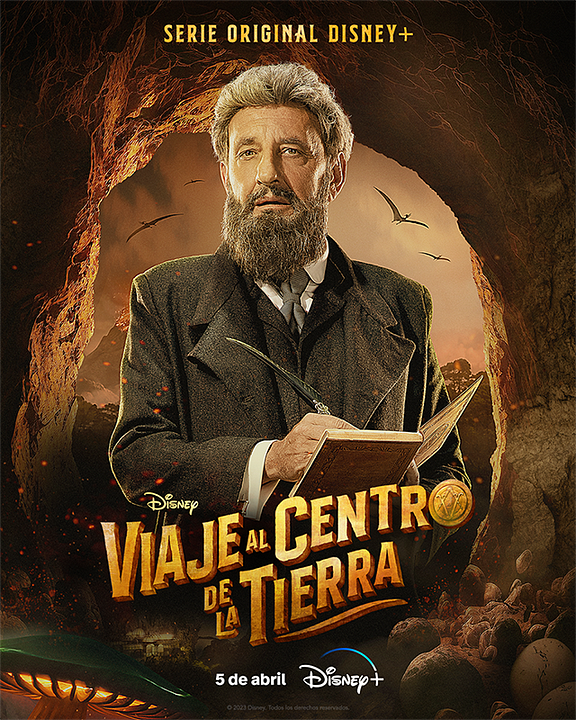 Viaje al centro de la tierra : Póster