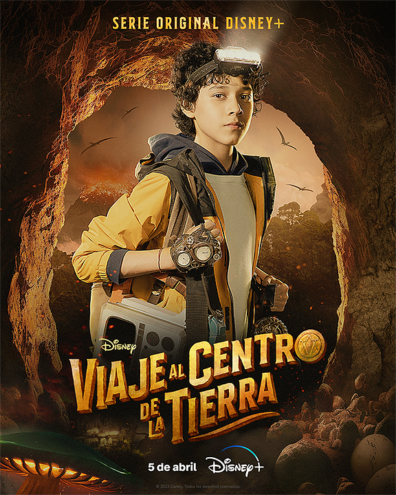 Viaje al centro de la tierra : Póster