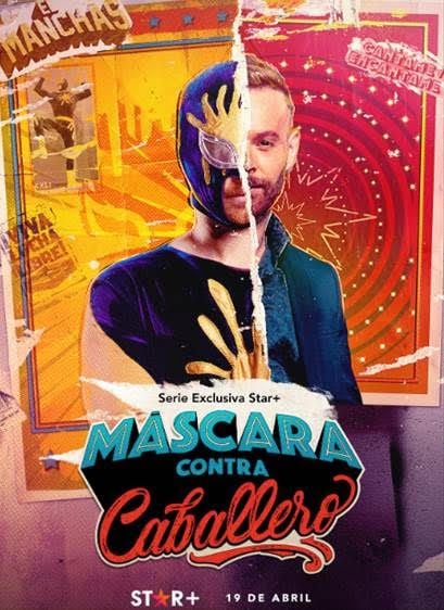 Máscara contra caballero : Póster