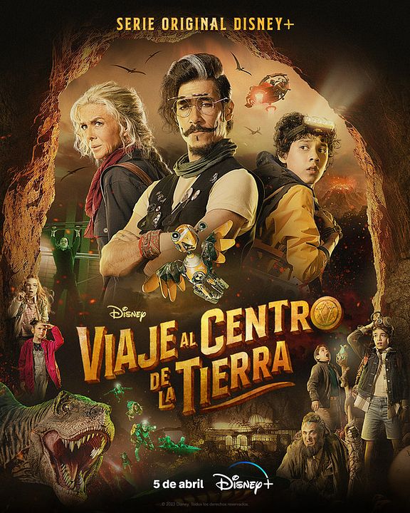 Viaje al centro de la tierra : Póster